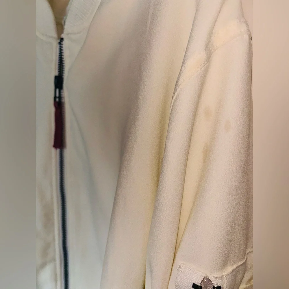 The Crane Flight Bomber in Crepe Size Large